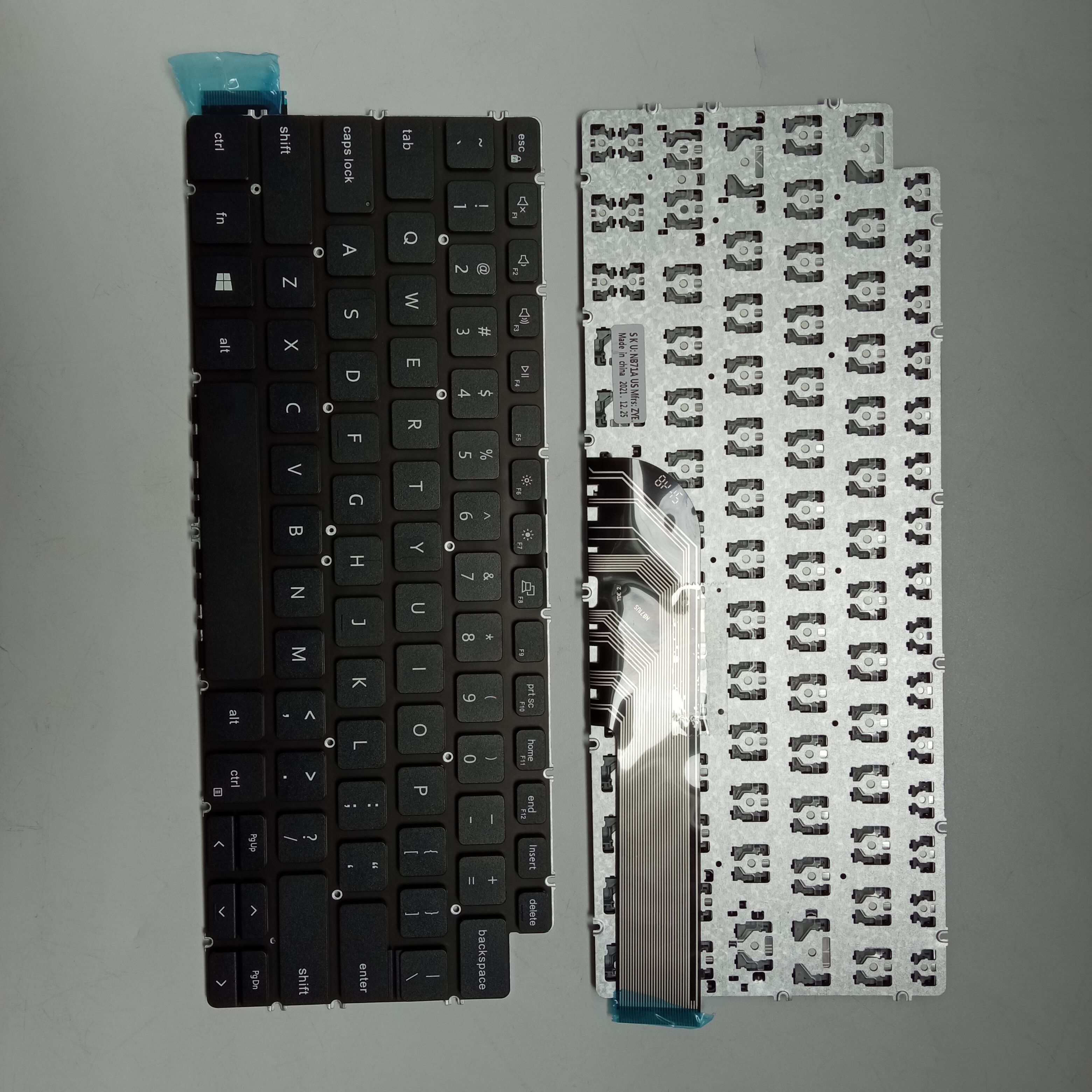 Picture of New Replacement Laptop Keyboard For DELL 5390/5391/5490/5491/7490/7491 BLACK (OEM) US Layout